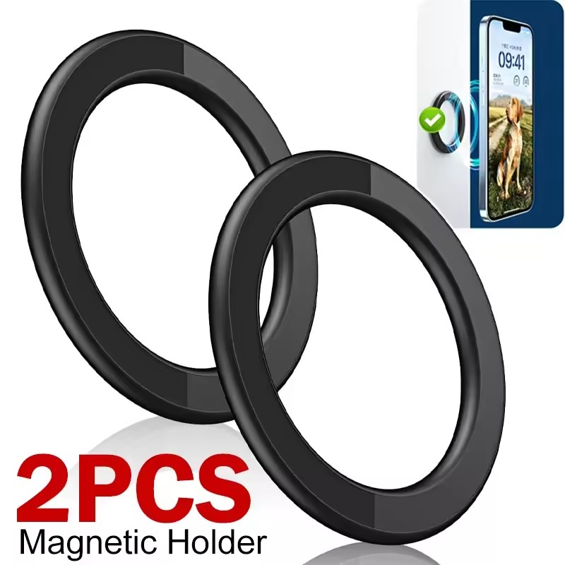 Magazine File Holder - ที่ยึดโทรศัพท์มือถือแบบแม่เหล็ก MagSafe พร้อมกาวแม่เหล็กแรงสูง สำหรับติดผนัง ใช้ได้กับโทรศัพท์มือถือ แท็บเล็ต
