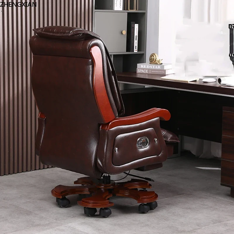 เก้าอี้หนังแท้ หนังวัวชั้นหนึ่ - Office Furniture First บทวิจารณ์และราคา