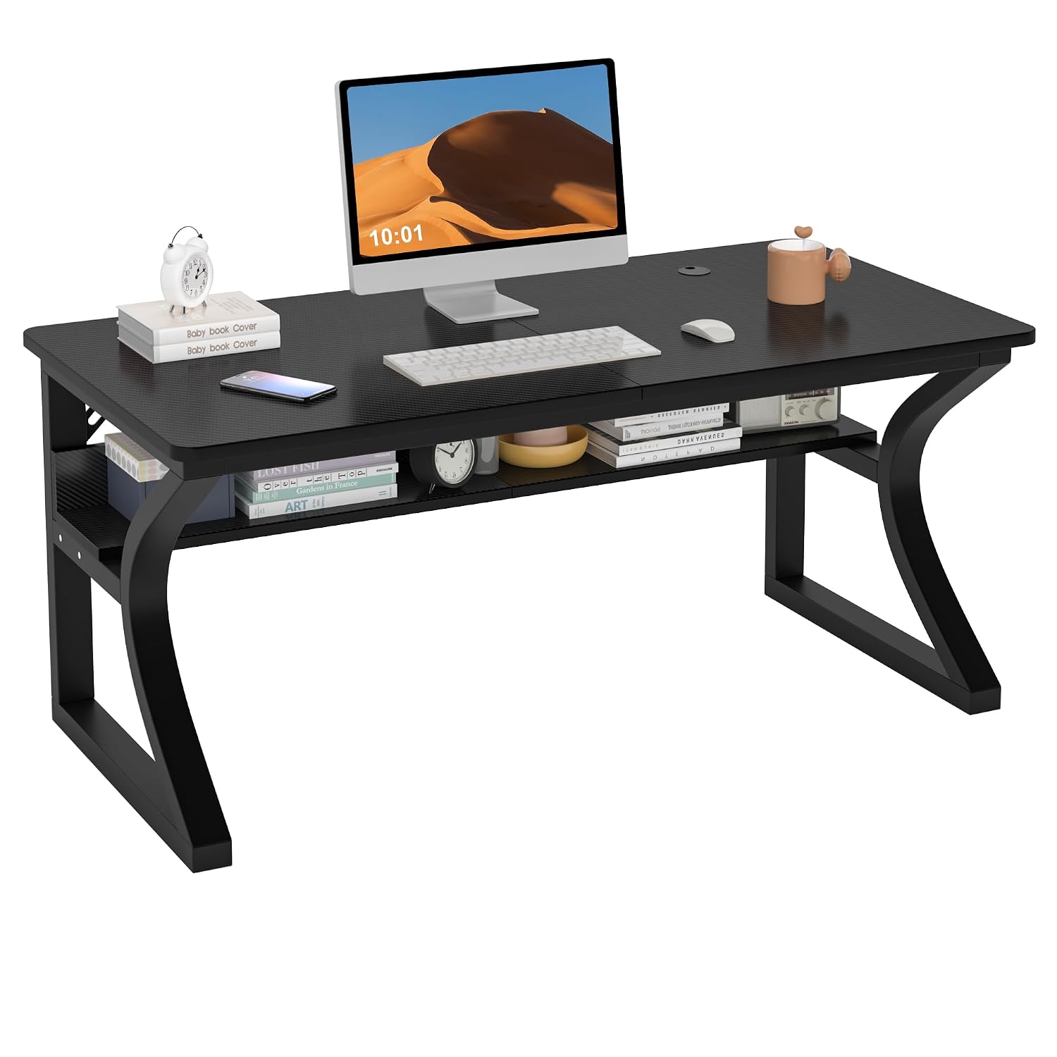 โต๊ะคอมพิวเตอร์โลหะรูปตัวยูพร้ - Office X Furniture บทวิจารณ์และราคา