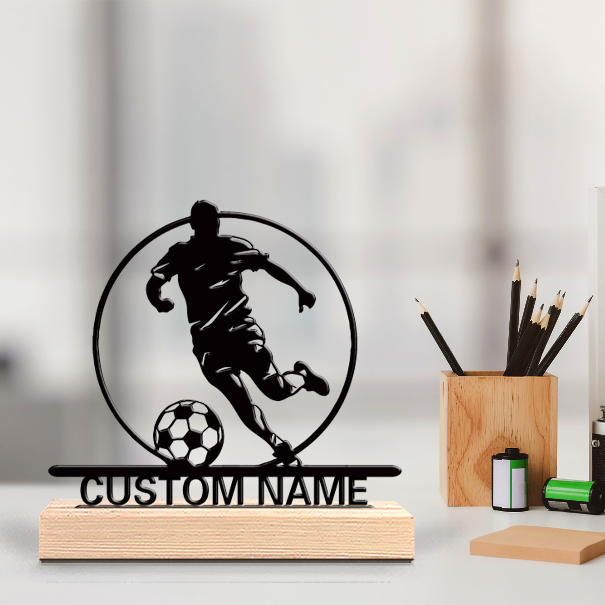 รูปปั้นนักฟุตบอลโลหะสั่งทำพร้อ - Office Furniture Layout บทวิจารณ์และราคา