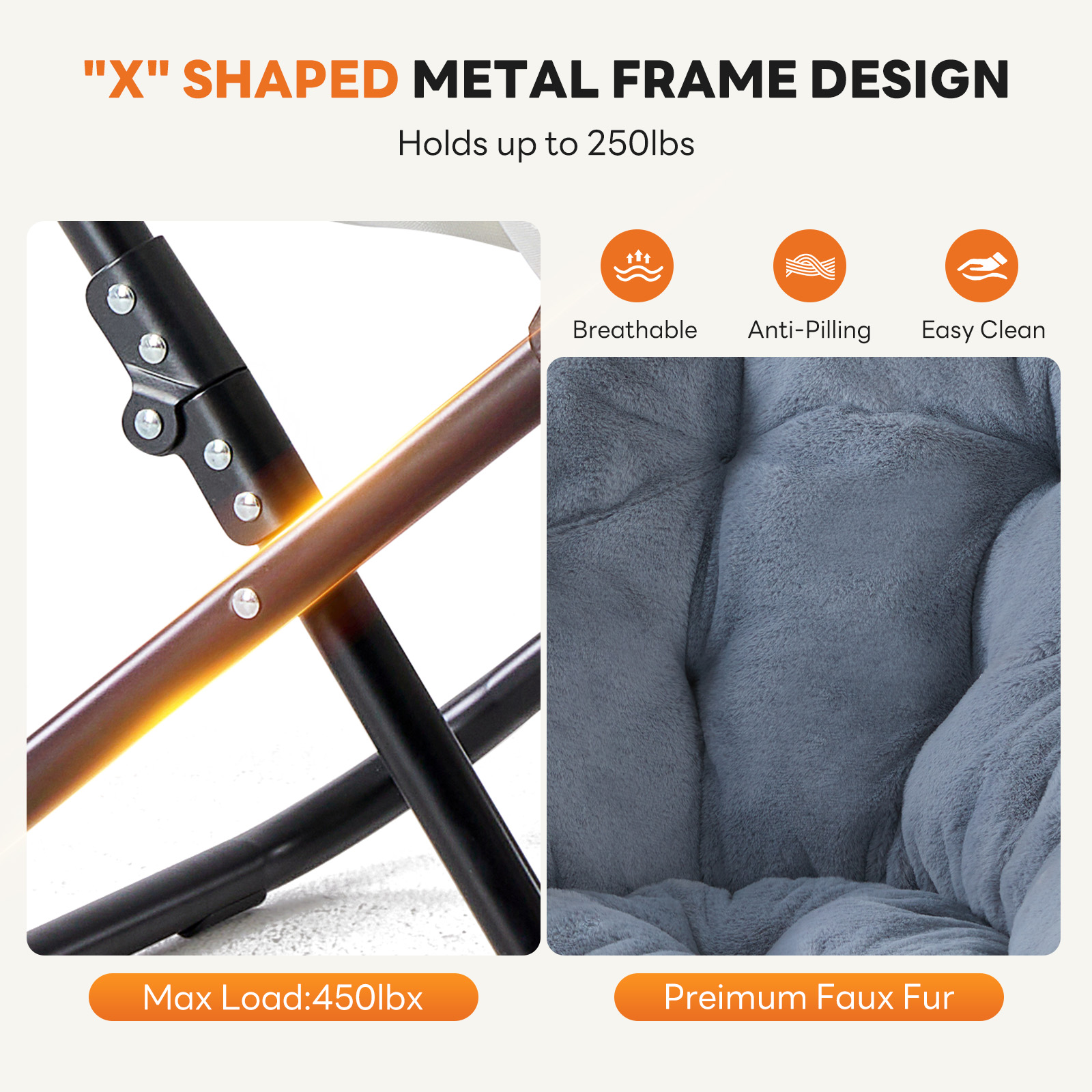 เก้าอี้สำนักงาน MCQ ขนเฟอร์เที - Office X Furniture บทวิจารณ์และราคา