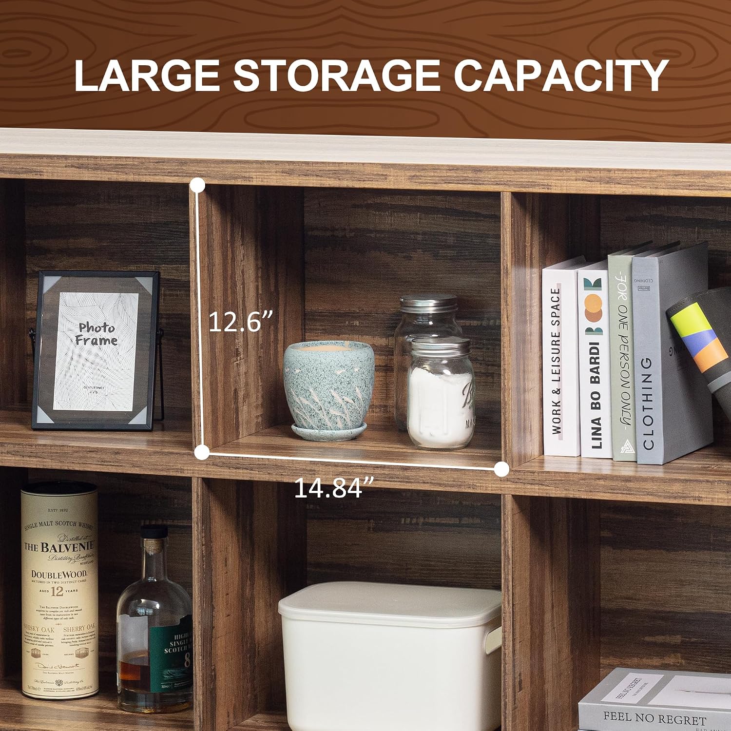 ชั้นวางของแบบ 8 ช่อง ชั้นวางหน - Office X Furniture บทวิจารณ์และราคา